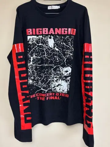 BIGBANG 롱 슬리브 티셔츠 7X