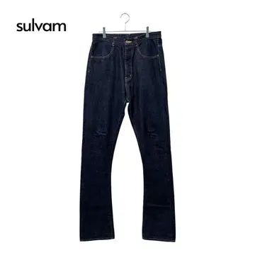 sulvam Archive Selvedge Boots Cut Denim