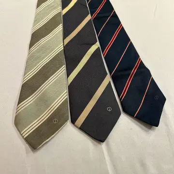 dunhill 던힐 넥타이 스트라이프 3종 세트 남성용 비즈니스