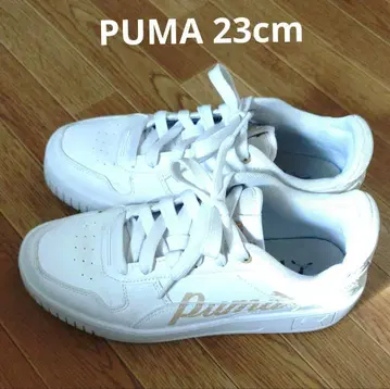 PUMA 스니커즈 23cm 칼리 니카 스트릿 화이트 스니커즈 푸마