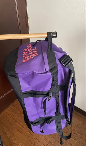 THE NORTH FACE 보라색 더플백