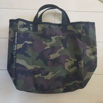 BAG'n'NOUN 카모 패턴 토트백 S 사이즈