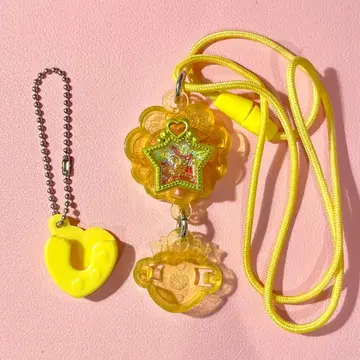 스마일 프리큐어 큐어 데코 목걸이 큐어 피스