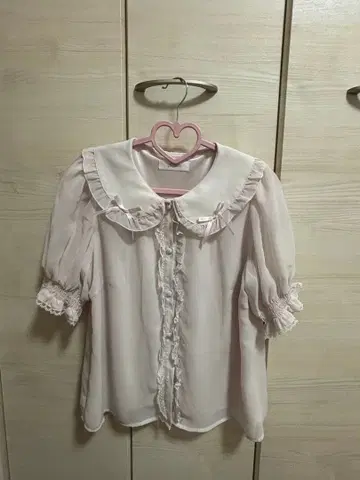 피움 pium 블라우스 핑크