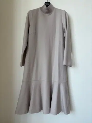 ANAYI 베이지 플레어 원피스 36