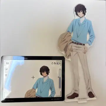 문호 스트레이독스 아크릴 스탠드 포토 카드 다자이 오사무 스시로