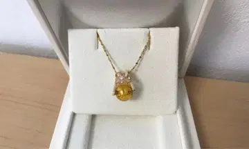 베네치아 유리 비즈 골드 목걸이