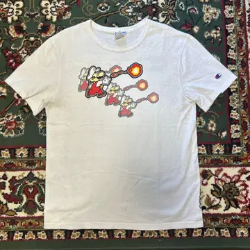 챔피온 슈퍼 마리오 브라더스 한정판 기념 컬렉션 T셔츠 닌텐도