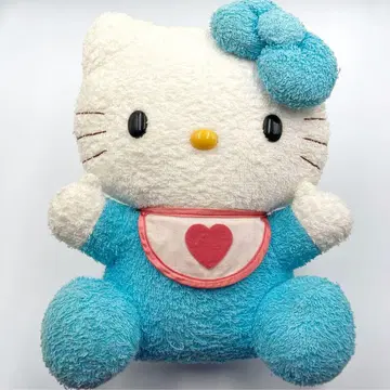 산리오 헬로키티 봉제 인형 2001 헤이세이 레트로 스카이블루 가격 인하