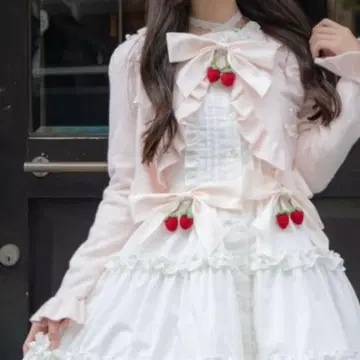 니트 볼레로 마시로 아리스 핑크 미개봉