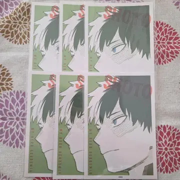 토도로키 쇼토 원화전 원신 카드 컬렉션 히로아카 나의 히어로 아카데미아