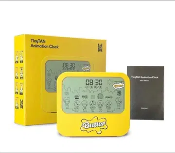 [ 새상품, 미사용 ] BTS TinyTAN 애니메이션 시계