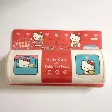 산리오 헬로키티 & 테디 변신 플라스틱 펜 케이스 헤이세이 레트로