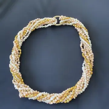 담수 진주 목걸이