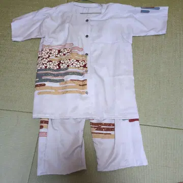 순수 실크 호몬기 기모노 리메이크 팬츠 셋업