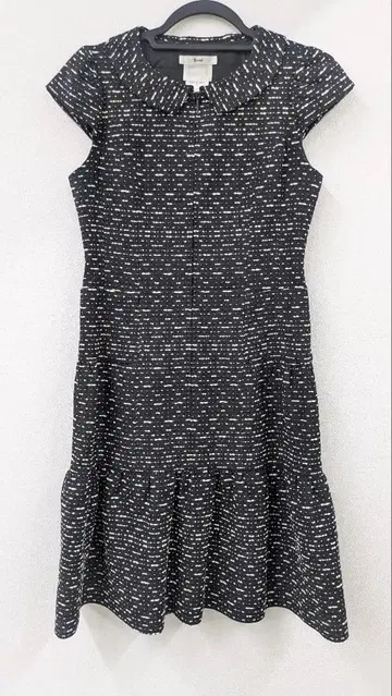 Rene 루네 원피스 TISSUE 원단 트위드풍 36 일본제