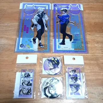 나기 세이시로 미카게 레오 데코 후드티 아크릴 스탠드 캔뱃지 블루 록