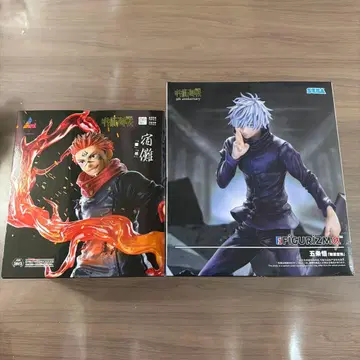 주술회전 스쿠나와 고죠 사토루 피규어 세트