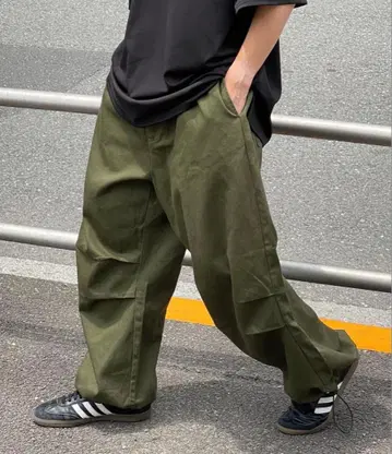 [kutir] 와이드 벌룬 스노우 카모 팬츠