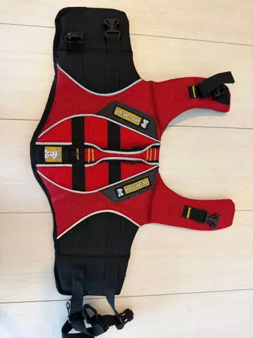 RUFFWEAR 소형견용 구명 조끼 레드