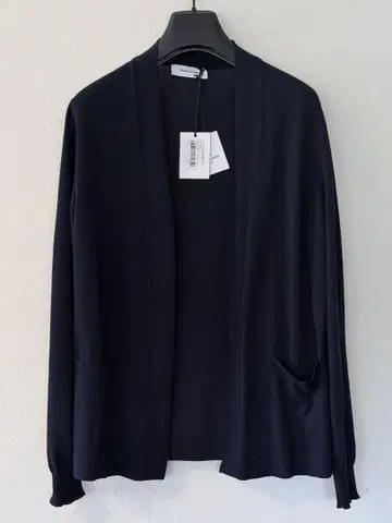 미사용 그랑사쏘 12G 코튼 버튼리스 가디건