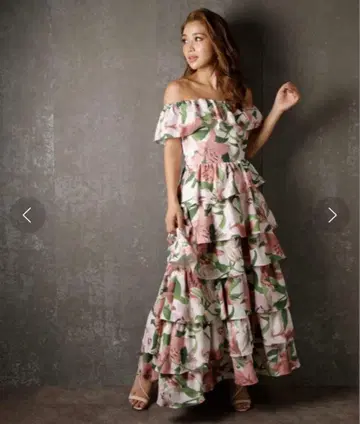 eimy istoire vacationtionflower 프릴 원피스