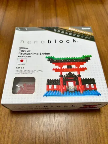 나노블럭 이쓰쿠시마 신사 도리이
