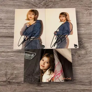 AMEFURASSHI 스즈키 모에카 사인 포함 브로마이드