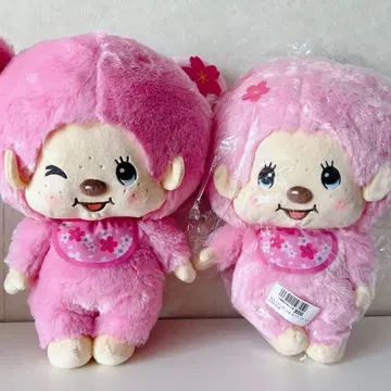 몬치치 사쿠라 BIG 봉제 인형 전 2종 세트