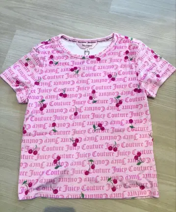 쥬시 꾸뛰르 반팔 탑 juicy couture
