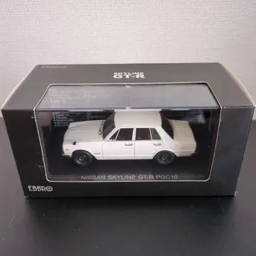 에브로 1/43 닛산 스카이라인 GT-R PGC10 박스 포함