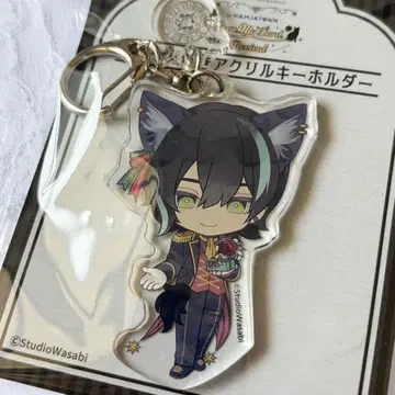 악마 고양이 난자타운 참 포함 아크릴 키링 베렌