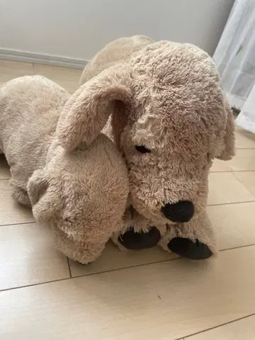 IKEA 강아지 봉제 인형 골든 리트리버 대형 소형