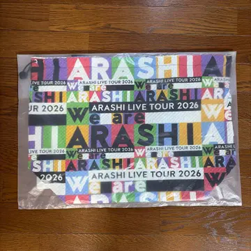We are ARASHI LIVE TOUR 2026 쇼핑백