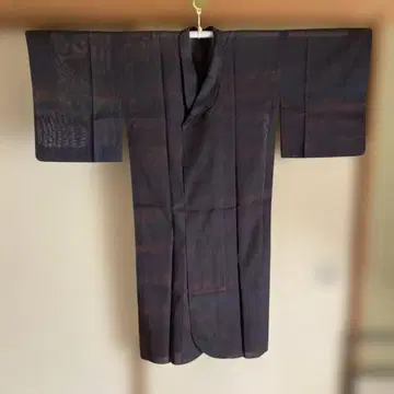 기모노 먼지 가림 롱 얇은 것 순수 실크