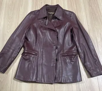 폴 스튜어트 가죽 코트