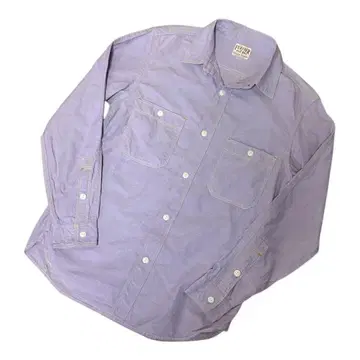 고품질 FREEWHEELERS 모리아티 보라색 샴브레이 셔츠 15