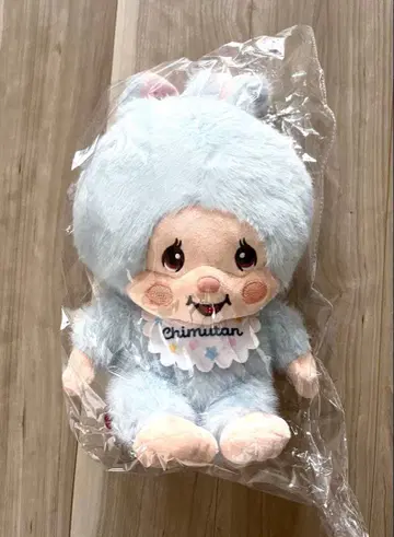 몽치치 코튼 캔디 L 사이즈 봉제 인형 스카이블루