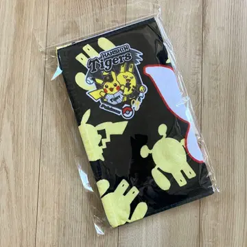 [새상품] 한신 타이거즈 토라호! 포켓몬 콜라보 응원 페이스 타월 피카츄