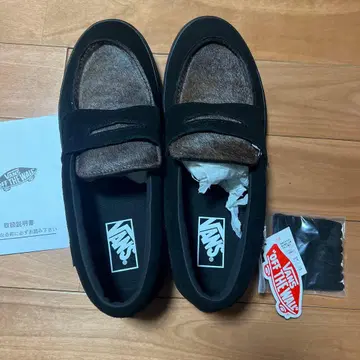 VANS 로퍼 V196CF HL BLACK/BROWN 29cm