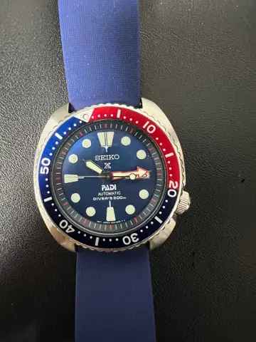 SEIKO PADI 자동 와인딩 다이버 워치