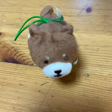 브라운색 강아지 봉제 인형