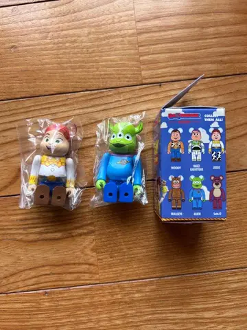 토이스토리 베어브릭 제시 에이리언 세트