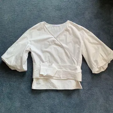 노블 랩탑 칠부 소매 블라우스