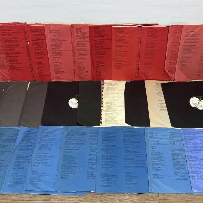 비틀즈 lp 66장 다량 모음(블루, 레드, 솔로 앨범 등)