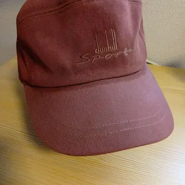 던힐 스포츠 빨간색 캡