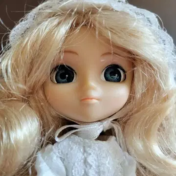 리틀 풀립 라피아 인형 화이트 드레스 여아