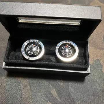 TATEOSSIAN 나침반 디자인 커프 링크스