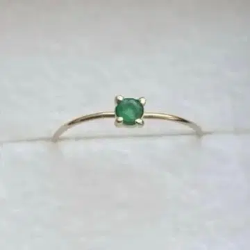 [ 10K ] 에메랄드 7호 반지