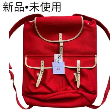 UNIQLO and JW ANDERSON 빨간색 백팩